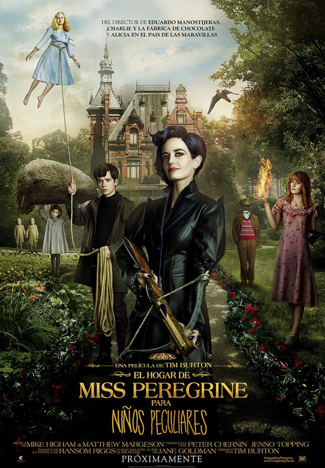 EL HOGAR DE MISS PEREGRINE PARA NIÑOS PECULIARES - Miss Peregrine's home for peculiar children - 2016