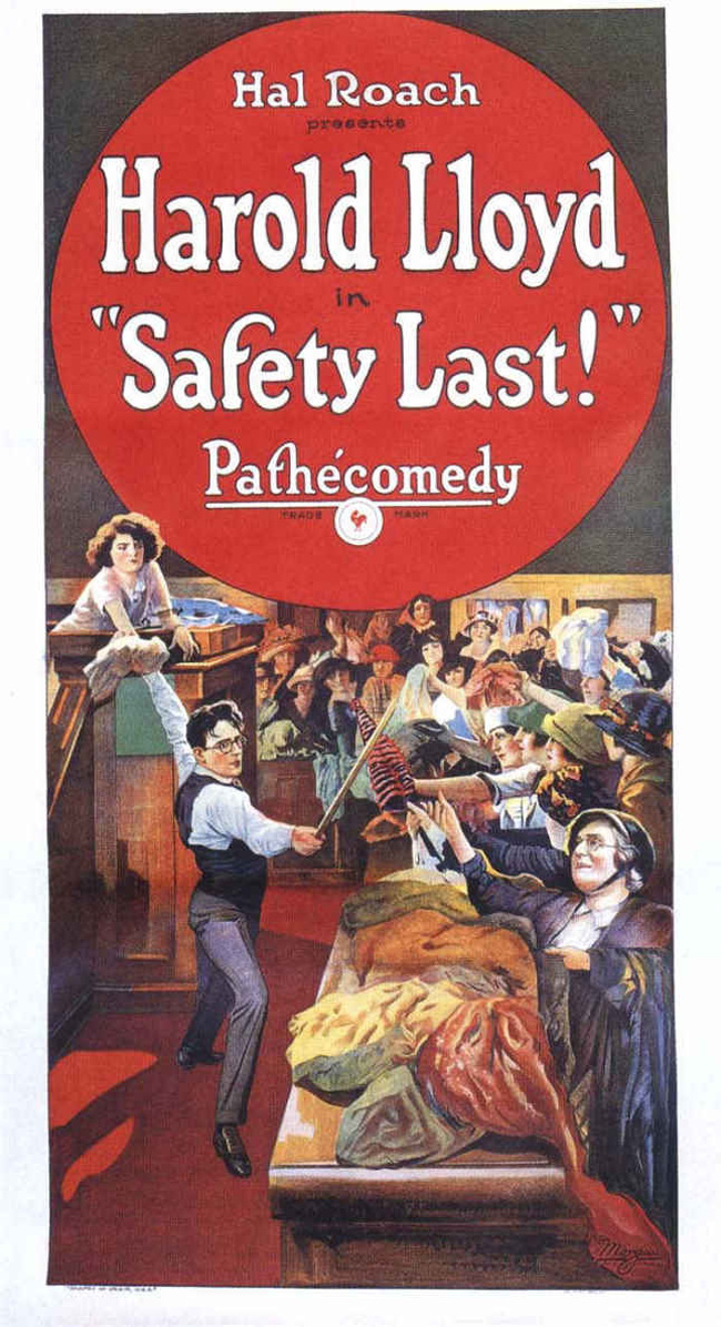 EL HOMBRE MOSCA - Safety Last - 1923