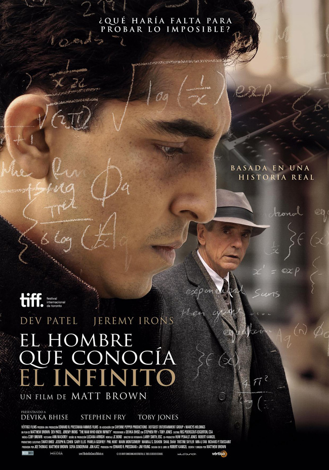 EL HOMBRE QUE CONOCIA EL INFINITO - The Man Who Knew Infinity - 2016