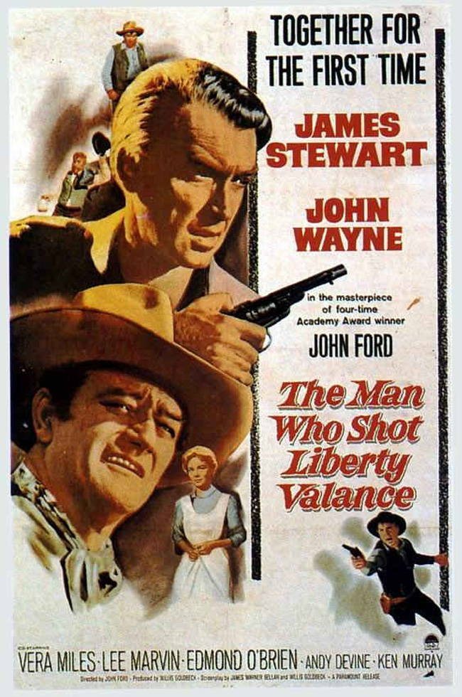 EL HOMBRE QUE MATO A LIBERTY VALANCE - The Man Who Shot Liberty Valance - 1962
