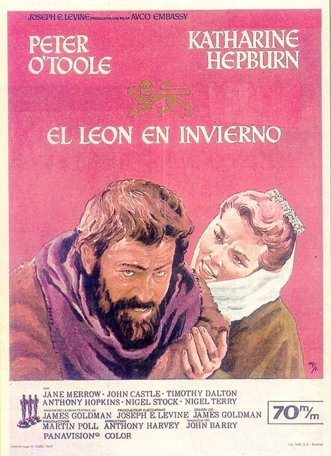 EL LEON EN INVIERNO - The Lion In Winter - 1968