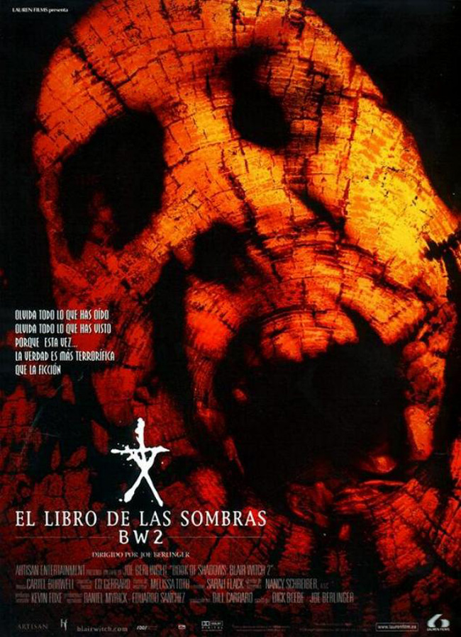 EL LIBRO DE LAS SOMBRAS BW2 - Book of Shadows Blair Witch 2 - 2000
