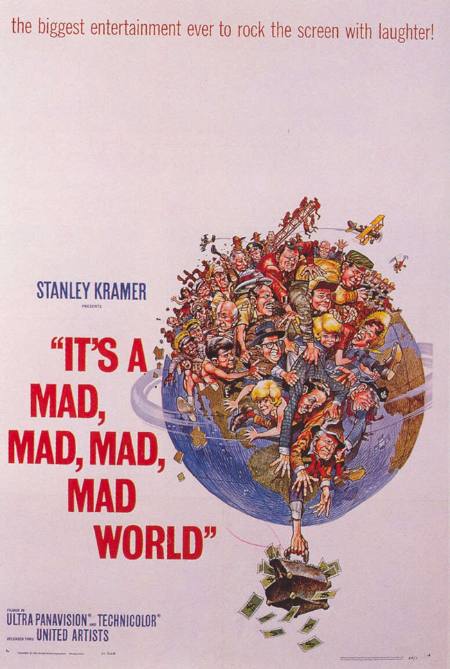 EL MUNDO ESTA LOCAO, LOCO, LOCO - It's a Mad Mad Mad Mad World - 1963