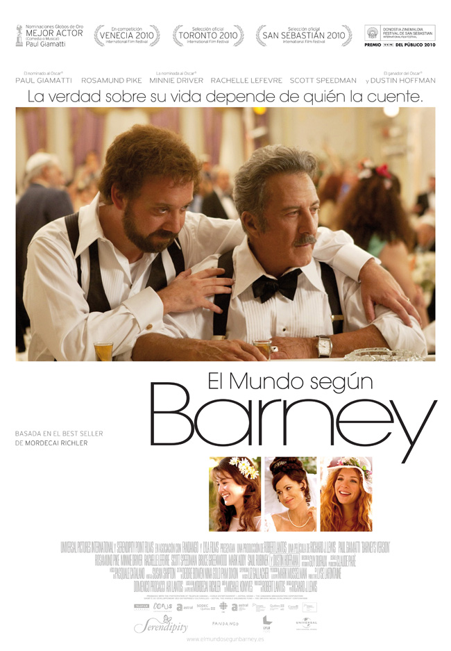 EL MUNDO SEGUN BARNEY - Barney's version - 2010