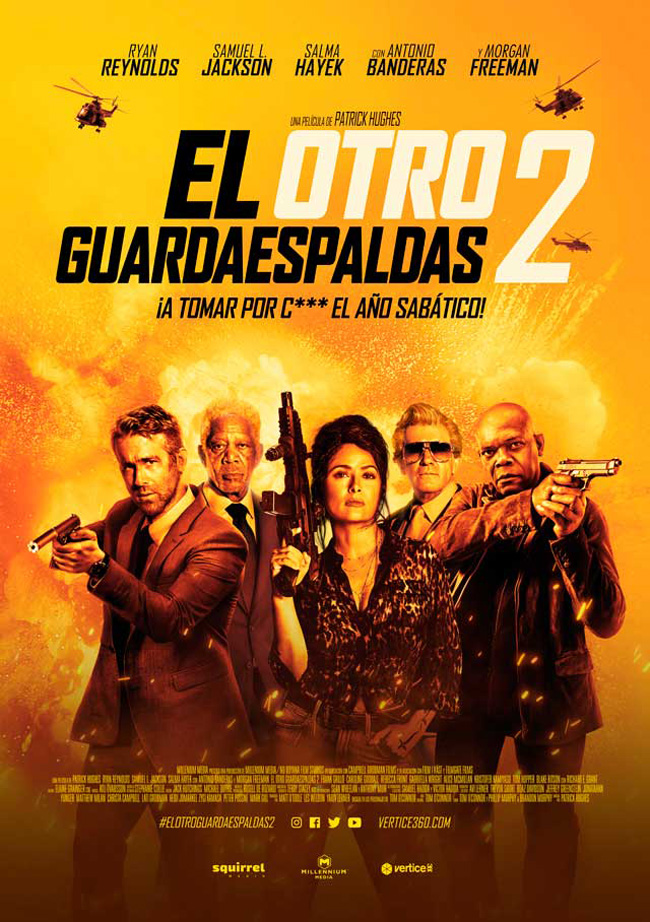 EL OTRO GUARDAESPALDAS 2 - Hitman's wife's bodyguard - 2021