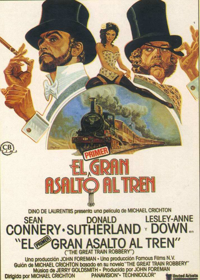 EL PRIMER GRAN ASALTO AL TREN - The first great train robbery - 1975