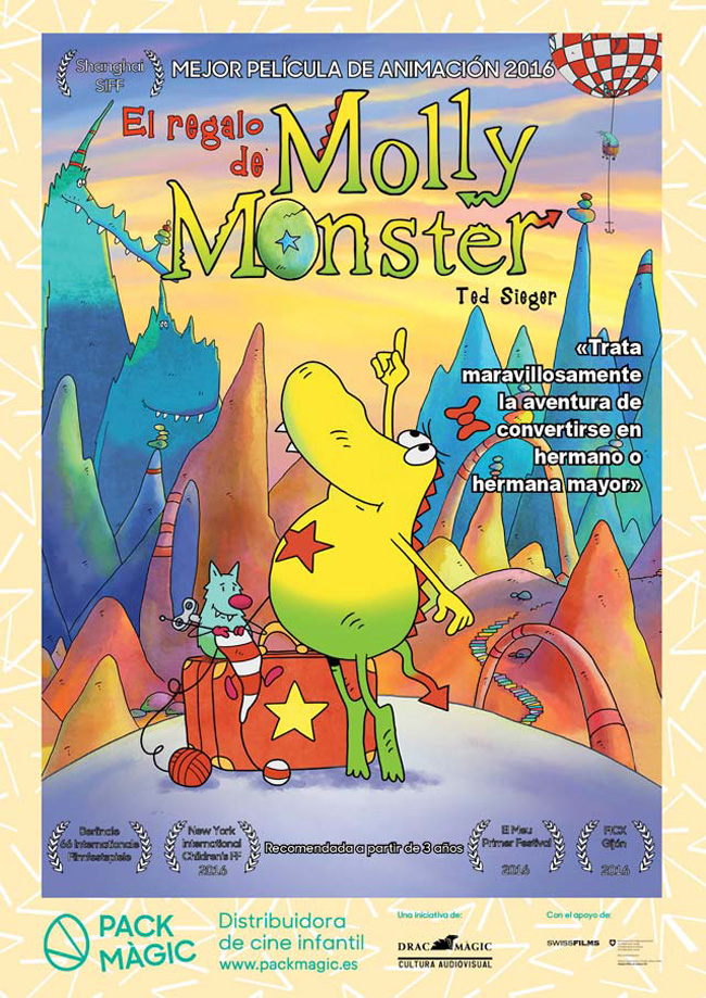 EL REGALO DE MOLLY MONSTER - Ted Sieger's Molly Monster - Der Kinofilm - 2015