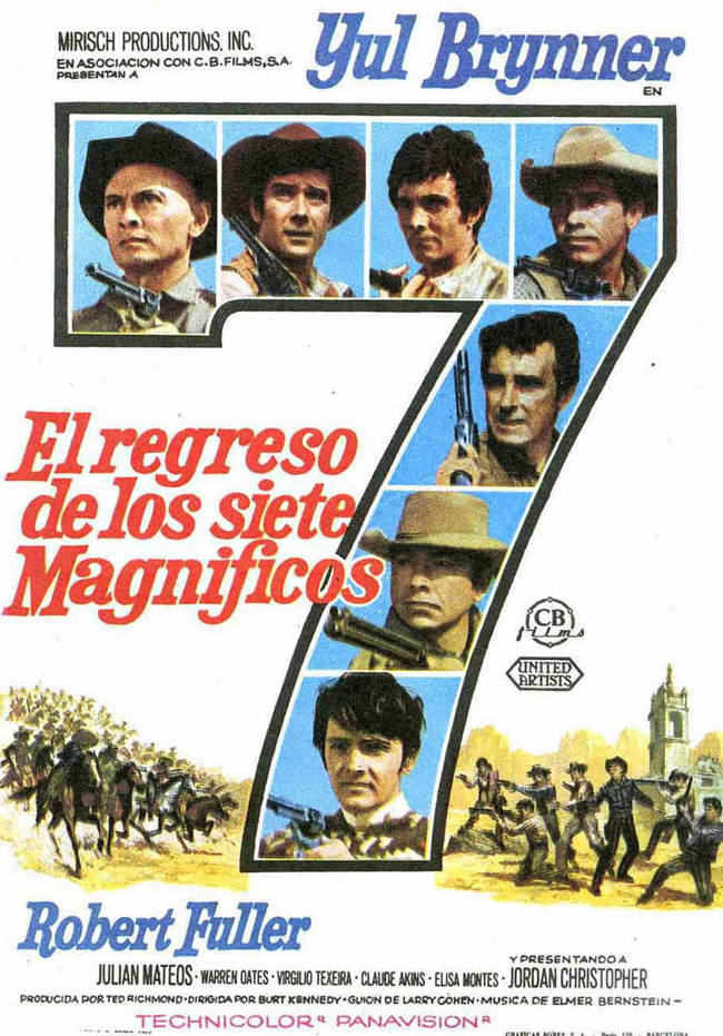 EL REGRESO DE LOS SIETE MAGNIFICOS - Return of the Seven - 1966