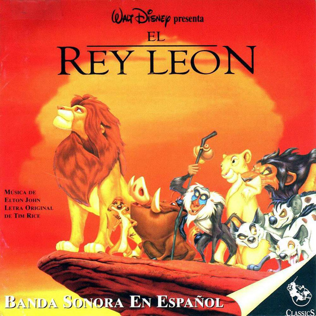 EL REY LEON - The Lion King - 1994