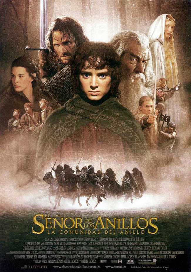 EL SEÑOR DE LOS ANILLOS I - Lord of the Rings The Fellowship of the Ring - 2001