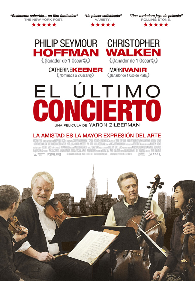 EL ULTIMO CONCIERTO - A Late Quartet - 2012