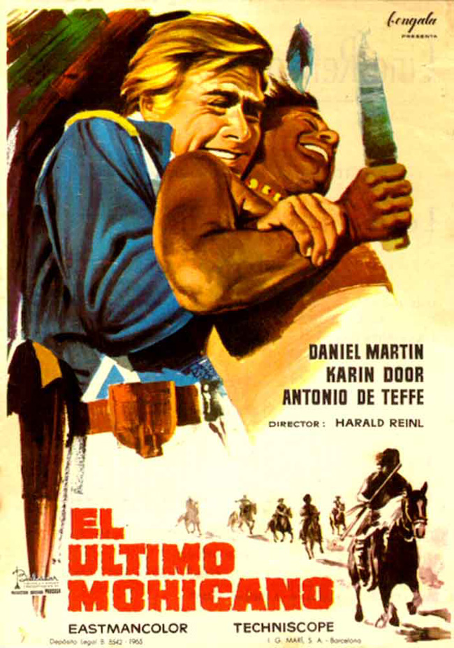 EL ULTIMO MOHICANO - The last of the mohicans - 1965