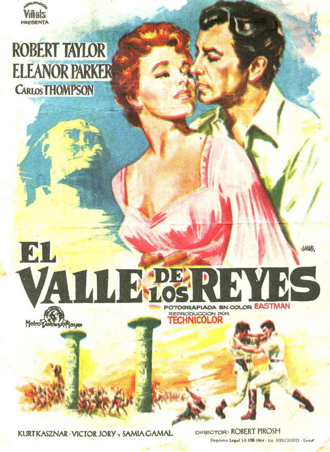 EL VALLE DE LOS REYES - Valley Of The Kings - 1954