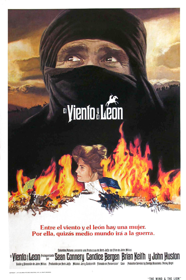 EL VIENTO Y EL LEON - The Wind and the Lion - 1975