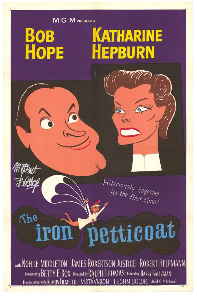 FALDAS DE ACERO - The Iron Petticoat - 1956