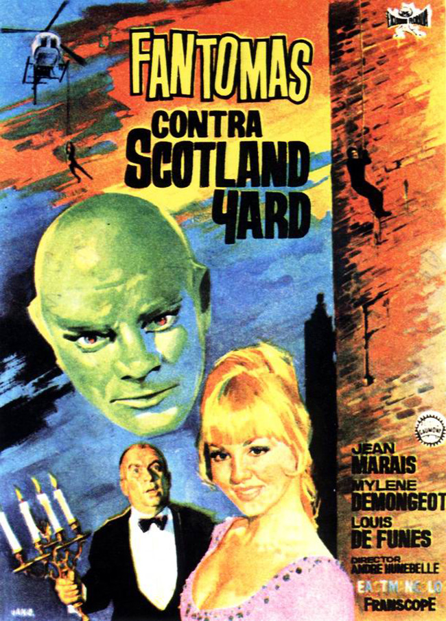 FANTOMAS CONTRA SCOTLAND YARD - Fantomas contre Scotland Yard - 1967
