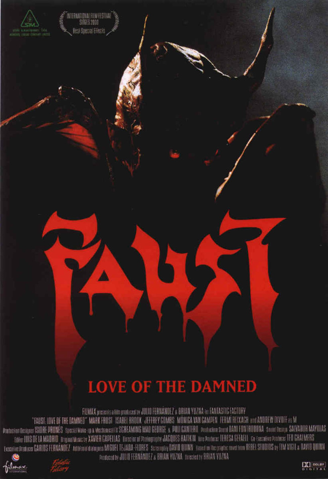 FAUST, LA VENGANZA ESTA EN LA SANGRE - Faust, love of the damned - 2001