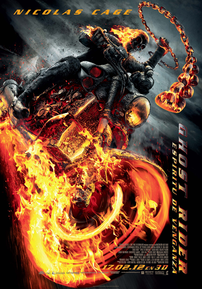 GHOST RIDER, ESPIRITU DE VENGANZA - Ghost Rider, Spirit of vengeance - 2012