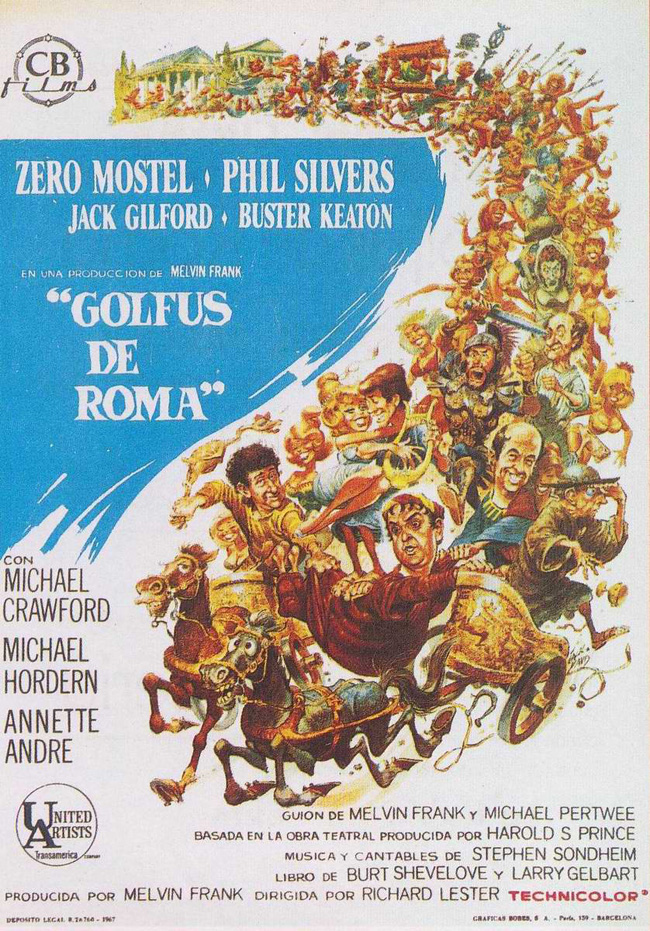 GOLFUS DE ROMA - A Funny Thing Happened On The Way To The Forum - 1966
