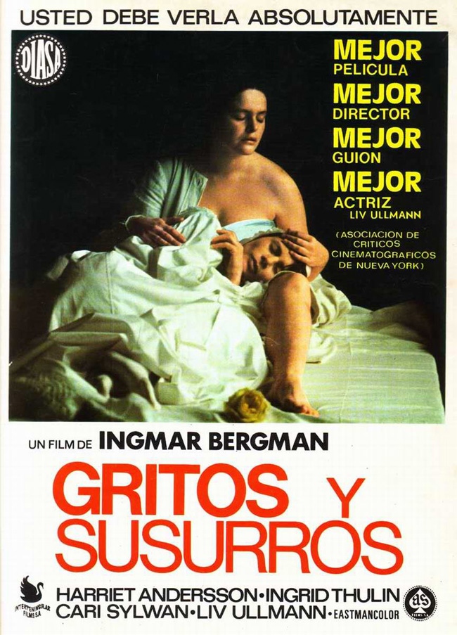 GRITOS Y SUSURROS - Viskningar och rop - 1972