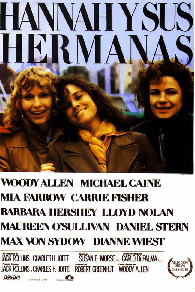 HANNAH Y SUS HERMANAS - Hannah and her sisters - 1986