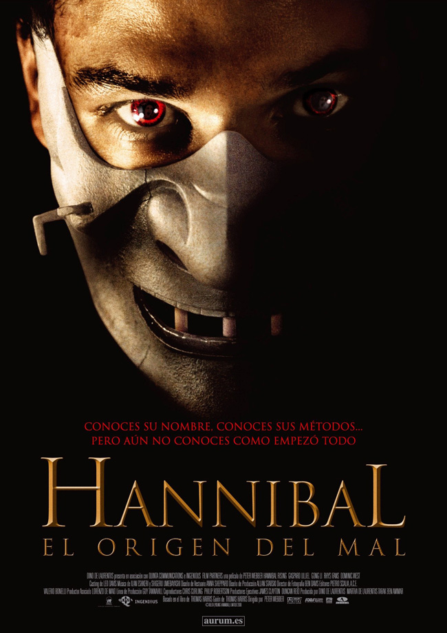 HANNIBAL, EL ORIGEN DEL MAL - Hannibal Rising - 2007