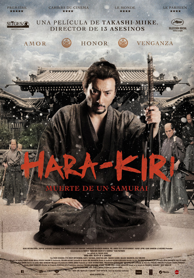 HARA-KIRI, MUERTE DE UN SAMURAI - Ichimei, Hara-Kiri, mort d'un samourai - 2011