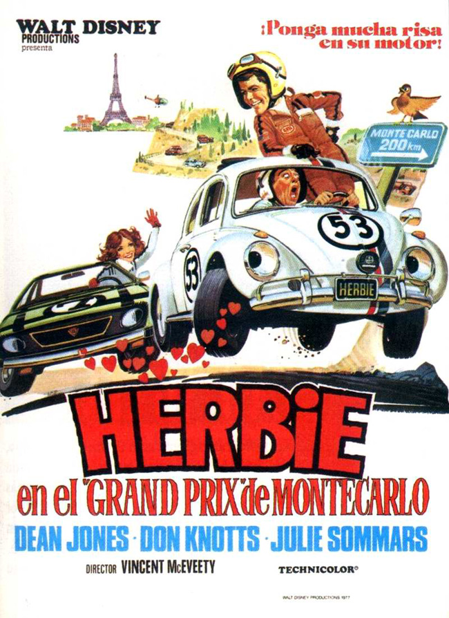 HERBIE EN EL GRAN PRIX DE MONTECARLO - Herbie Goes to Monte Carlo - 1977
