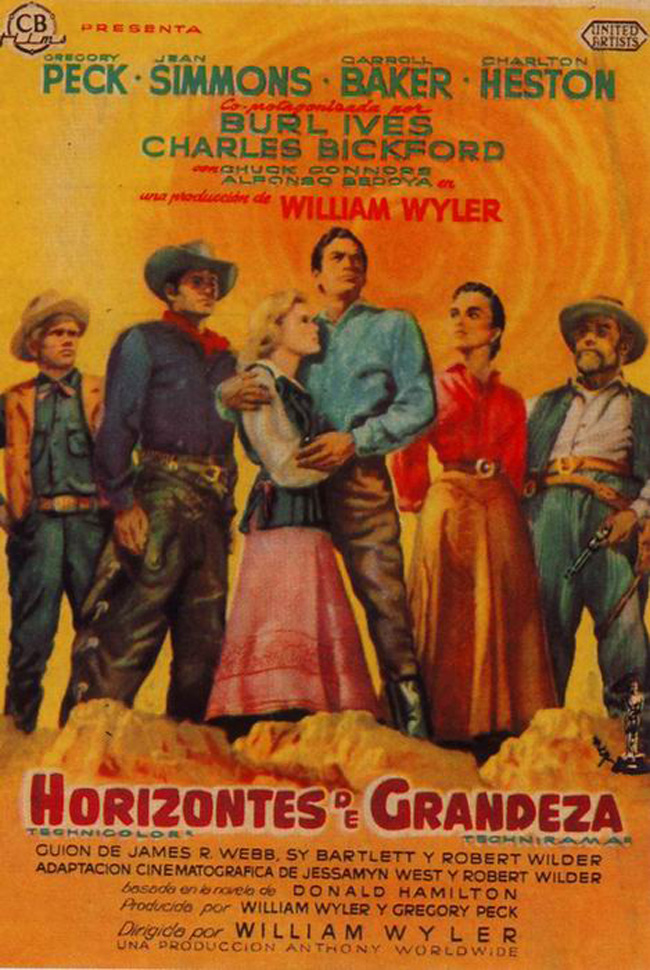 HORIZONTES DE GRANDEZA - The big country - 1958