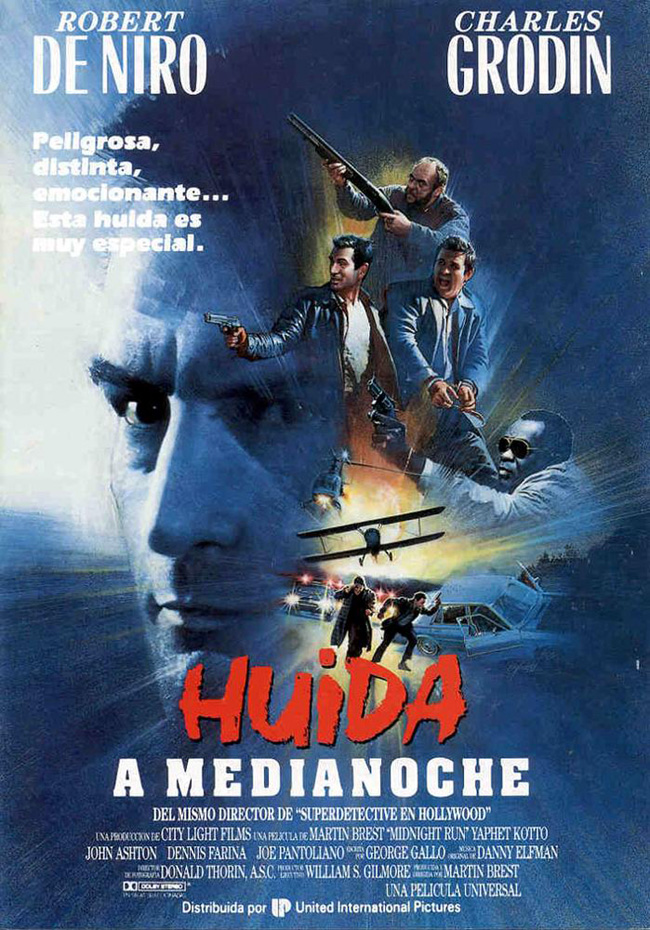 HUIDA A MEDIA NOCHE - Midnight run - 1988