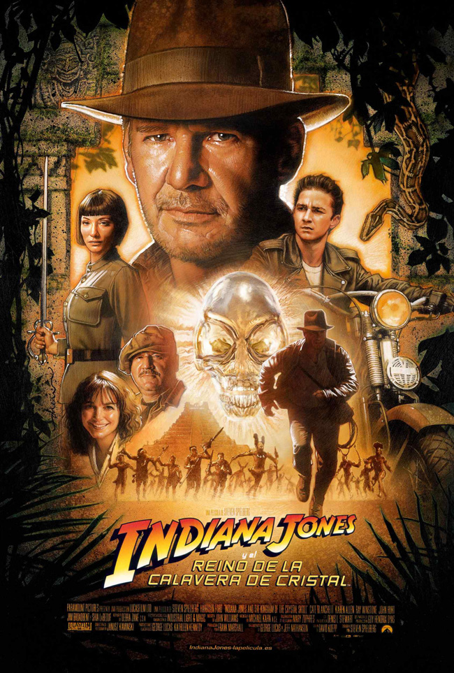 INDIANA JONES Y EL REINO DE LA CALAVERA DE CRISTAL - Indiana Jones and the Kingdom of the Crystal Skull  - 2008
