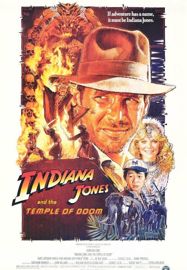 INDIANA JONES Y EL TEMPLO MALDITO - Indiana Jones and the temple of doom - 1984) 