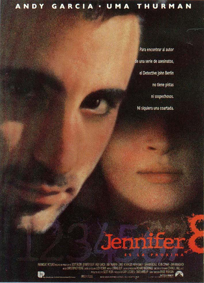 JENNIFER 8 -  - Jennifer eight  - 1992 C2