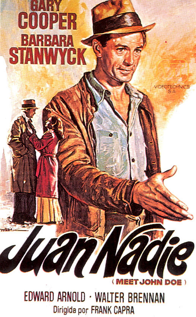 JUAN NADIE - Meet John Doe - 1940