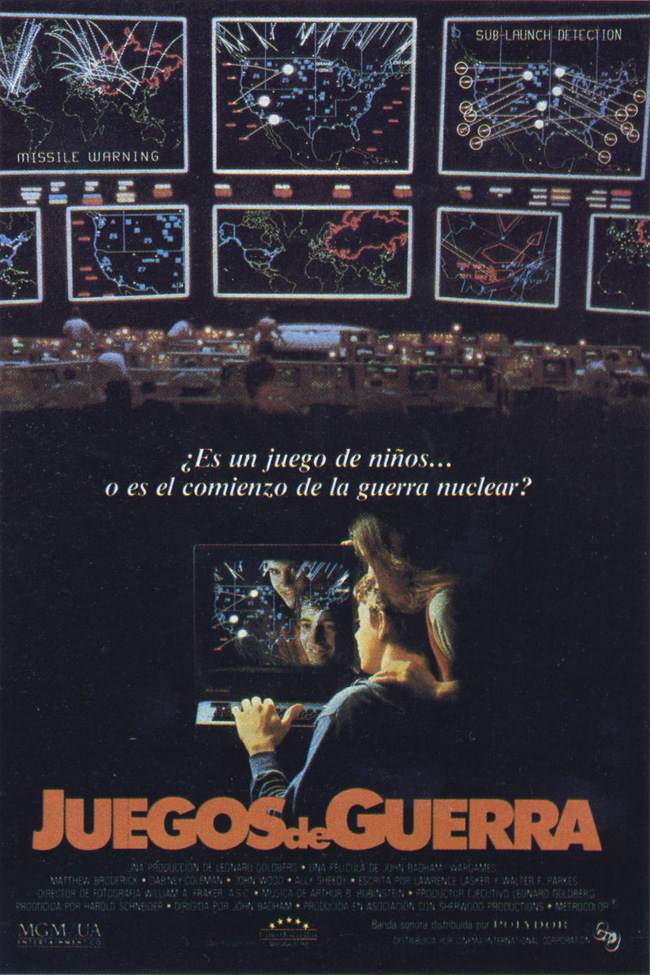 JUEGOS DE GUERRA - Wargames - 1983