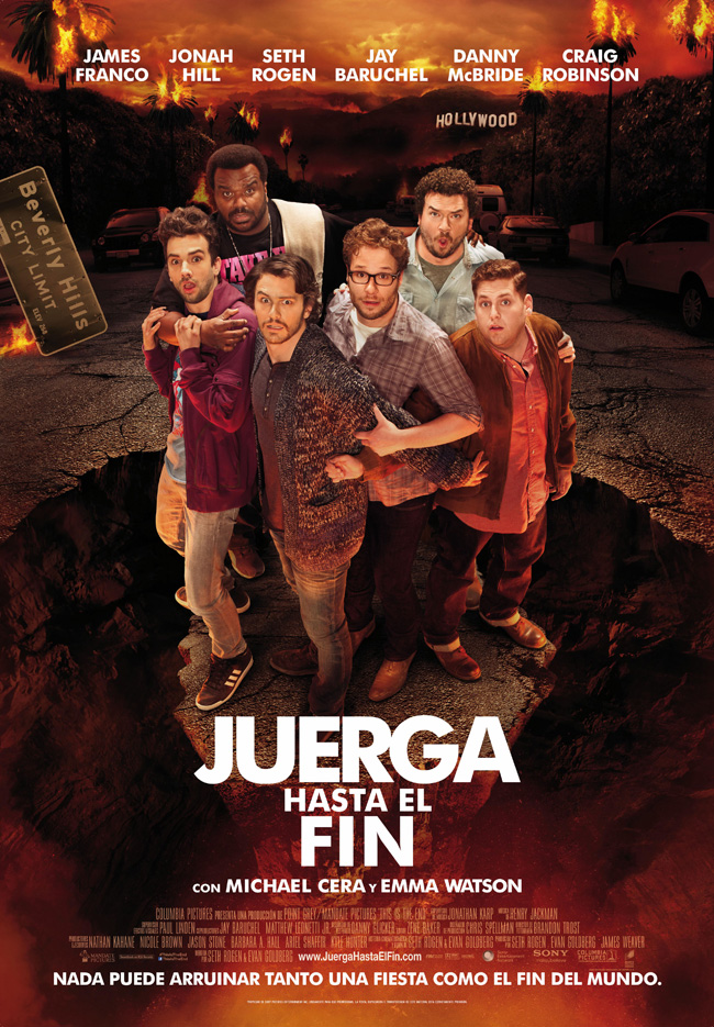 JUERGA HAS EL FIN -  This Is the End - 2013