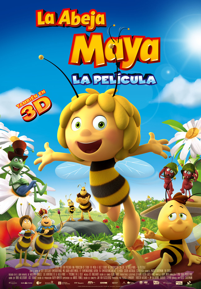 LA ABEJA MAYA, LA PELICULA - Maya the Bee Movie - 2014
