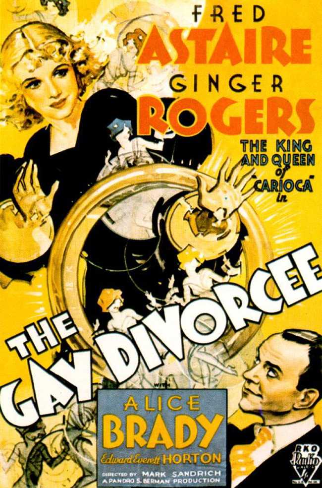 LA ALEGRE DIVORCIADA - The Gay Divorcee - 1934