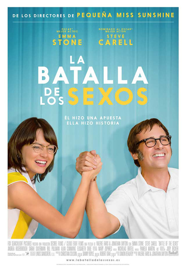 LA BATALLA DE LOS SEXOS - Battle of the sexes - 2017