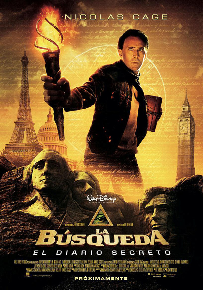 LA BUSQUEDA, EL DIARIO SECRETO - National Treasure, Book Of Secrets - 2007