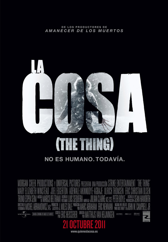 LA COSA - The thing - 2011