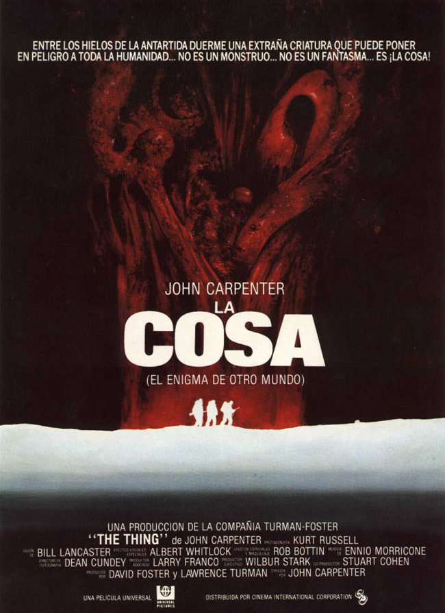 LA COSA, EL ENIGMA DE OTRO MUNDO - The thing - 1982