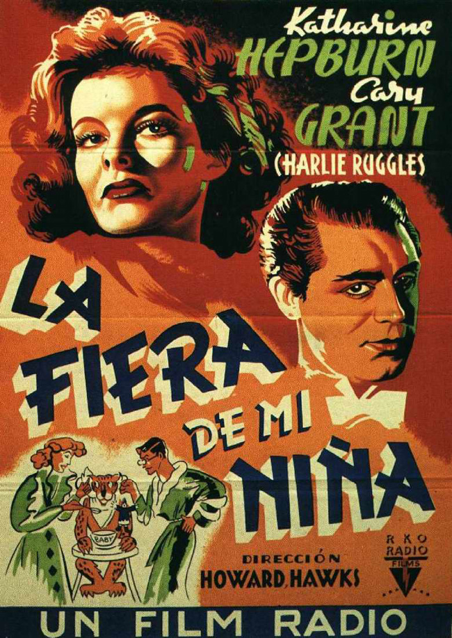 LA FIERA DE MI NIÑA - Bringing up baby - 1938