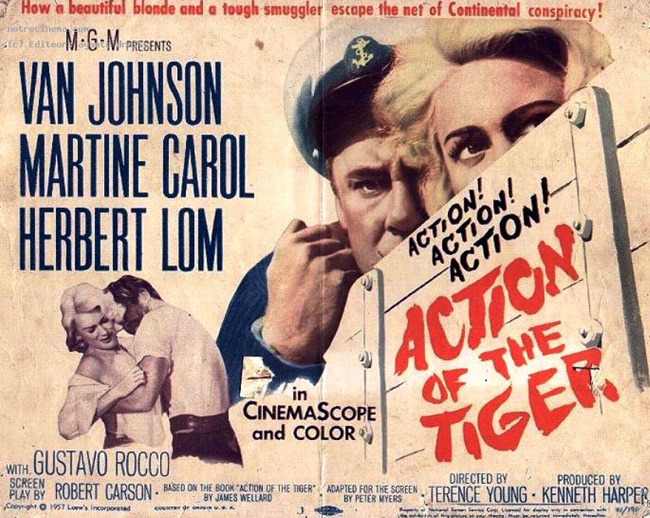 LA FRONTERA DEL TERROR - Action of the Tiger - 1957