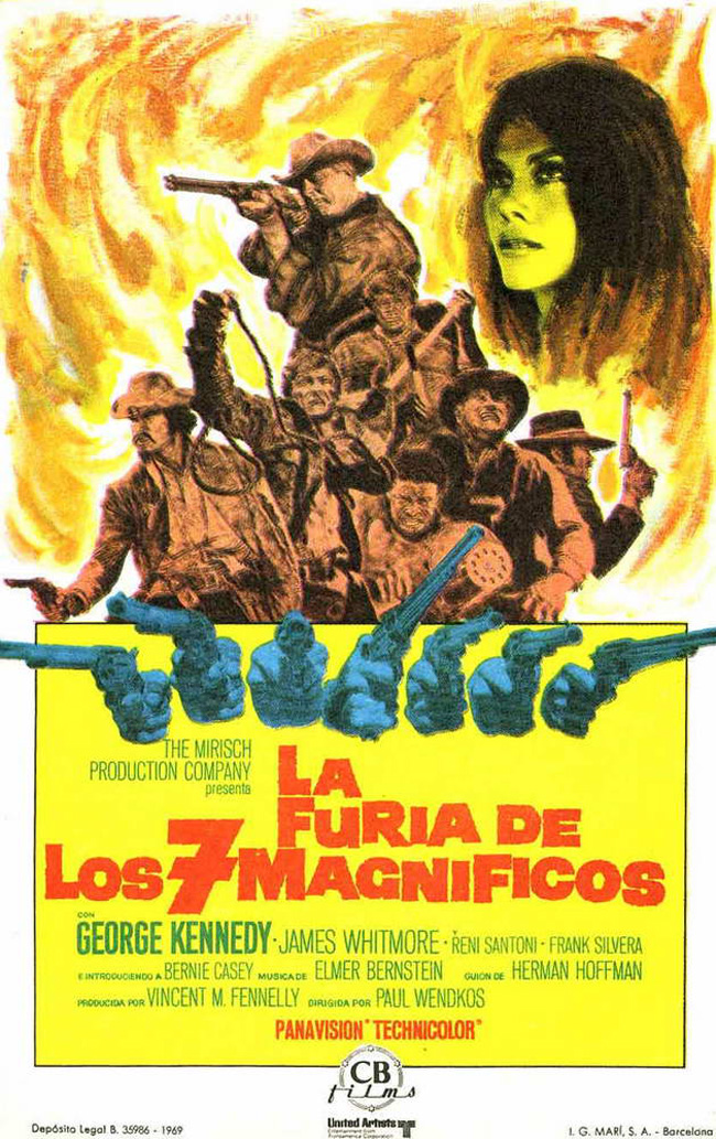 LA FURIA DE LOS 7 MAGNIFICOS - Guns Of The Magnificent Seven - 1969