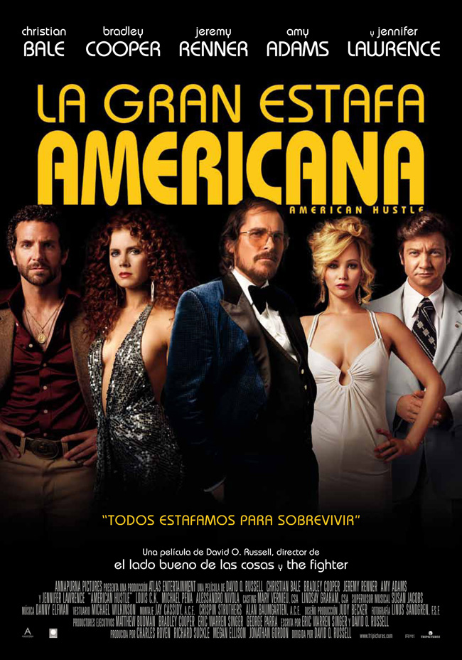 LA GRAN ESTAFA AMERICANA - American Hustle - 2013