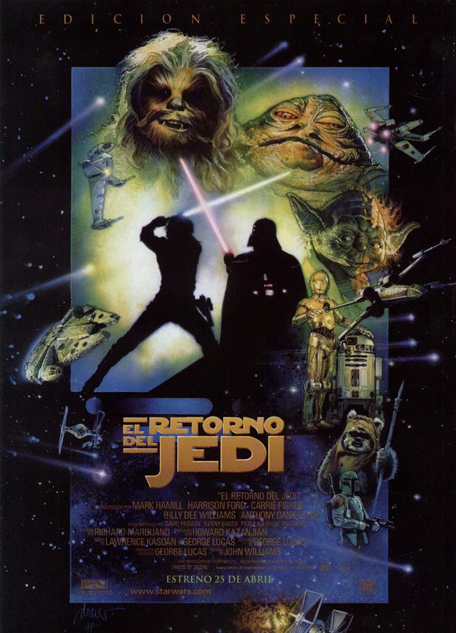 LA GUERRA DE LAS GALAXIAS STAR WARS 6 - EL RETORNO DEL JEDI C2 - Episode VI Return of the Jedi - 1983