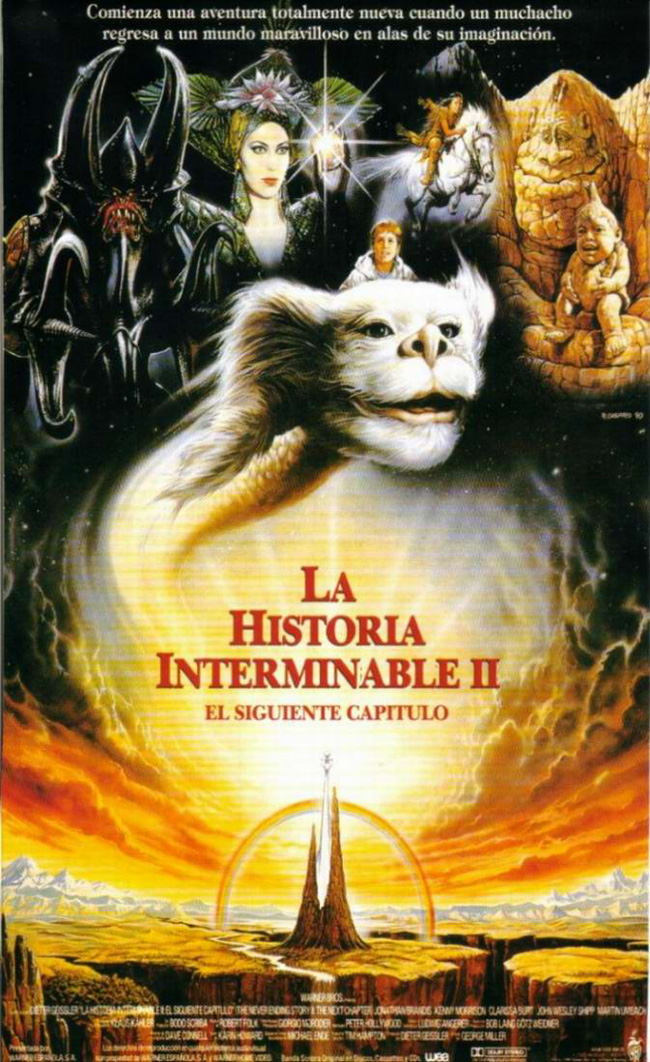LA HISTORIA INTERMINABLE 2 - The Neverending Story II The Next Chapter - 1990