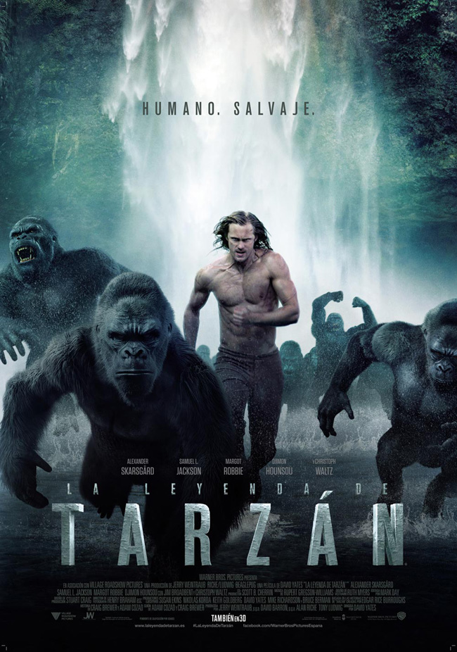 LA LEYENDA DE TARZAN - The legend of Tarzan - 2016