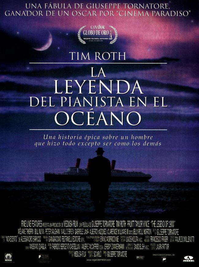 LA LEYENDA DEL PIANISTA EN EL OCEANO - La leggenda del pianista sull'oceano - 1999